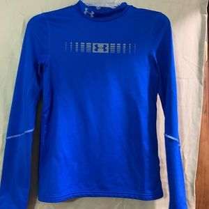 Under Armour, long sleeve base layer.